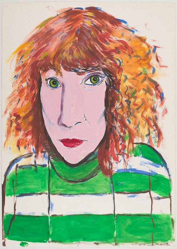 Portrait of Sharyn Combs ( I remember I liked the surname combs vis-à-vis Marcel Duchamp’s readymade of a comb.
