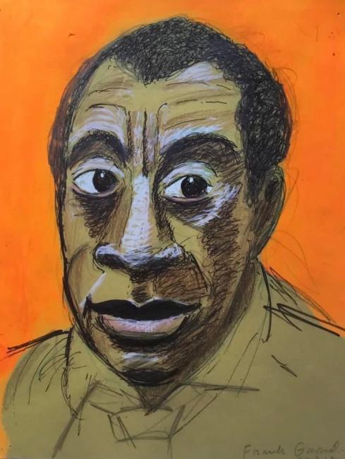 Portrait of James Baldwin 